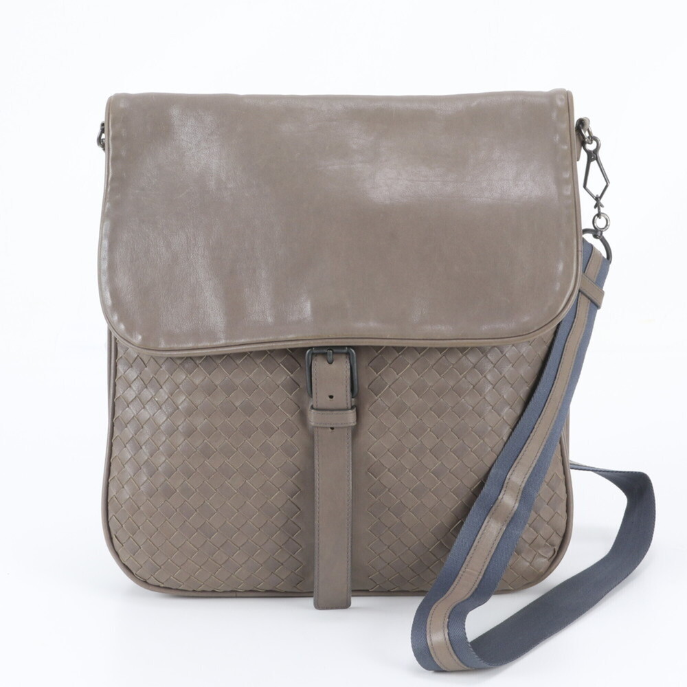 Bottega Veneta Intrecciato Leather Shoulder Bag Messenger for Men
